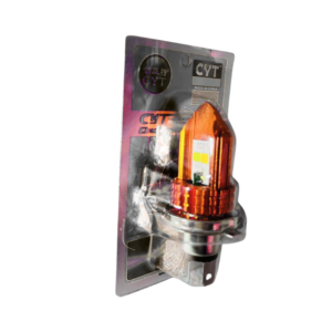 Premium H4 Bike Headlight with Dual Color Beam & Aluminium Body
