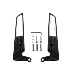 wings mirror Premium Motorcycle Mirror  Set – Metal Body (Set of 2) Aluminum body universal for all motorcycle