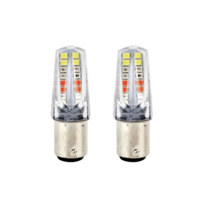 Fancy auto mobile products (66) Universal Vehicle Brake & Parking Light with Indicator Function set of 2 pies