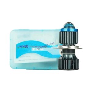 Original HJG light for motorcycle H4 type yellow white colour with flashing mode universal fitting for all H4 holder, Bike