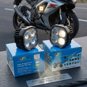4x4 mini light set of 2 lights  for all motersical yellow, white with flash and parking