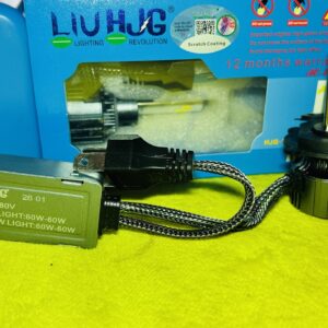 img_7022 Original HJG lights for all vehicles. H4 holder type 1 year guarantee... dual colour, yellow and white...